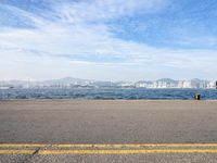 Coastal Architecture: A View of the Sea and Horizon