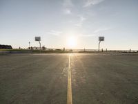 Coastal Basketball Court Overlooking Portugal's Ocean