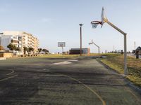 Coastal Basketball Court: Sport by Portugal's Ocean