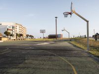 Coastal Basketball Court: Sport by Portugal's Ocean