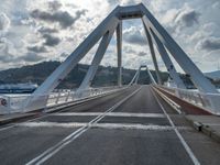 Coastal Bridge in Barcelona: Stunning Ocean View