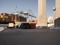 Coastal California Road Bridge in the USA