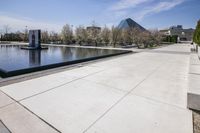 Coastal City Architecture with Stunning Reflections