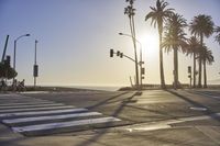 Coastal City at Dawn: A Stunning Sunrise