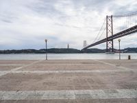 Coastal City in Portugal: A Landscape with Clouds