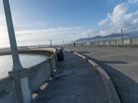 A Coastal City Road in San Francisco, California, USA