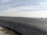 Coastal City Skyline View