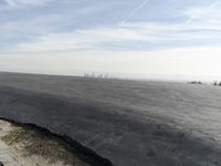 Coastal City Skyline View