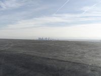 Coastal City Skyline View