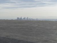 Coastal City Skyline View