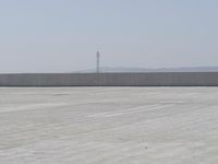 Coastal City Waterfront: Urban Horizon with Clear Sky