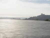 Coastal Cityscape: Ocean Horizon