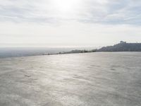 Coastal Cityscape: Ocean Horizon