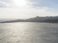 Coastal Cityscape: Ocean Horizon