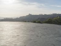 Coastal Cityscape: Ocean Horizon