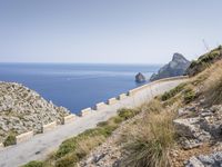 Coastal Cliff Landscape in Spain