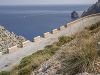 Coastal Cliff Landscape in Spain