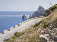 Coastal Cliff Landscape in Spain