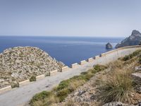 Coastal Cliff Landscape in Spain