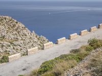 Coastal Cliff Landscape in Spain