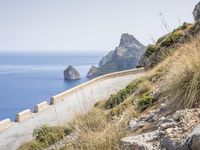 Coastal Cliff Landscape in Spain