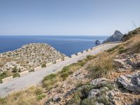 Coastal Cliff Landscape in Spain