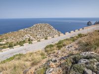 Coastal Cliff Landscape in Spain