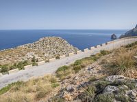 Coastal Cliff Landscape in Spain