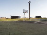 Coastal Concrete Basketball Court in Portugal