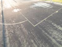 Coastal Dawn: Basketball Courts Overlooking Portugal's Ocean