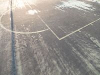 Coastal Dawn: Basketball Courts Overlooking Portugal's Ocean