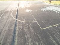 Coastal Dawn: Basketball Courts Overlooking Portugal's Ocean