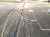 Coastal Dawn: Basketball Courts Overlooking Portugal's Ocean