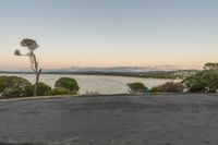 Coastal Dawn Landscape with Open Space