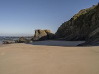 Coastal Formation in Portugal: Rocky Shore