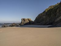 Coastal Formation in Portugal: Rocky Shore