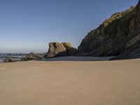 Coastal Formation in Portugal: Rocky Shore