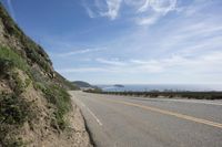 Coastal Highland Winding Road - Pacific Ocean 001