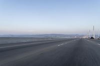 Coastal Highway at Dawn: A Scenic Road