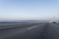 Coastal Highway at Dawn: A Scenic Road