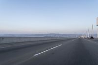 Coastal Highway at Dawn: A Scenic Road