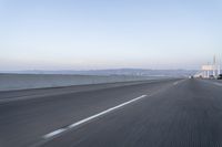 Coastal Highway at Dawn: A Scenic Road