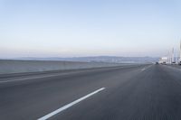 Coastal Highway at Dawn: A Scenic Road