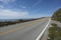 Coastal Highway with Pacific Ocean Views