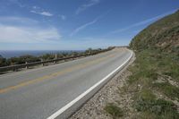 Coastal Highway with Pacific Ocean Views