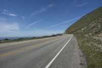 Coastal Highway with Pacific Ocean Views