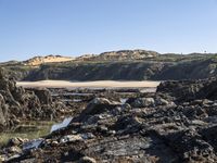 Coastal landscape in Portugal