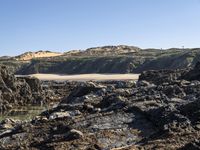 Coastal landscape in Portugal