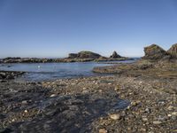 Coastal Landscape with Azure Waters in Portugal, Europe