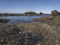 Coastal Landscape with Azure Waters in Portugal, Europe